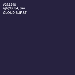 #262240 - Cloud Burst Color Image
